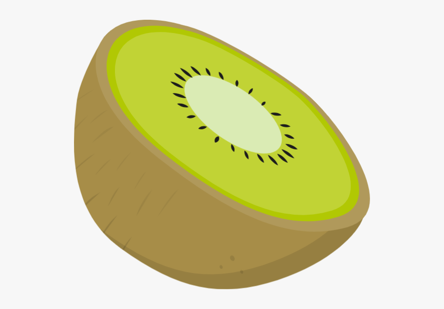Food Clipart Stickers Free - Kiwifruit, Transparent Clipart