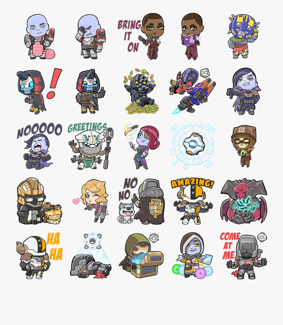 Destiny Clipart Transparent - Destiny Stickers Whatsapp, Transparent Clipart