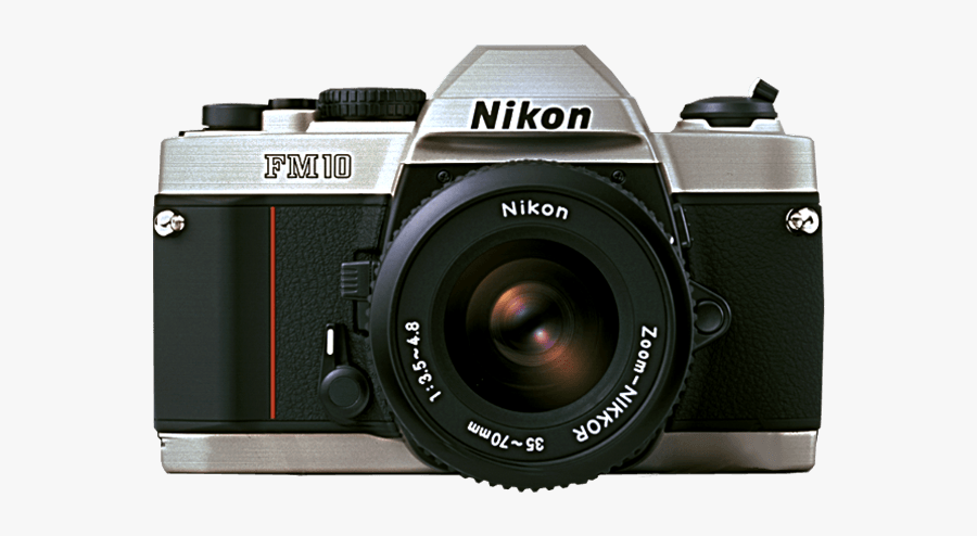 Vintage Camera Png Nikon-plus - Nikon Film Camera 35mm, Transparent Clipart