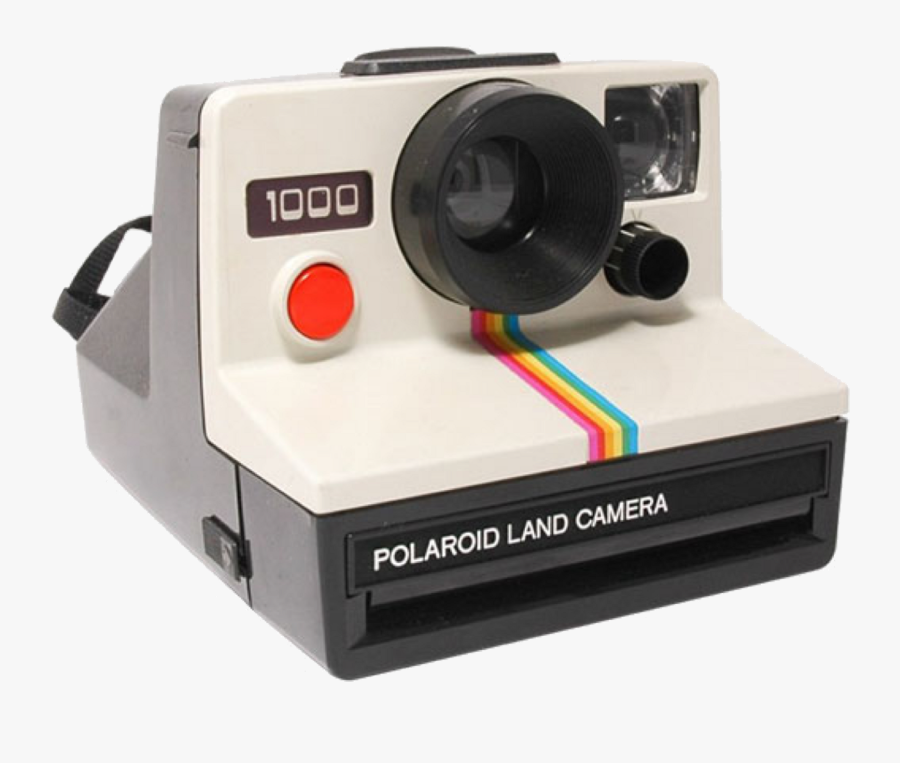 #polaroid #camera #vintage #vintagecamera #90s #90saesthetic - Vintage Polaroid Camera Png, Transparent Clipart
