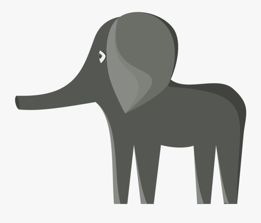 Pony,horse,indian Elephant - Elephant, Transparent Clipart