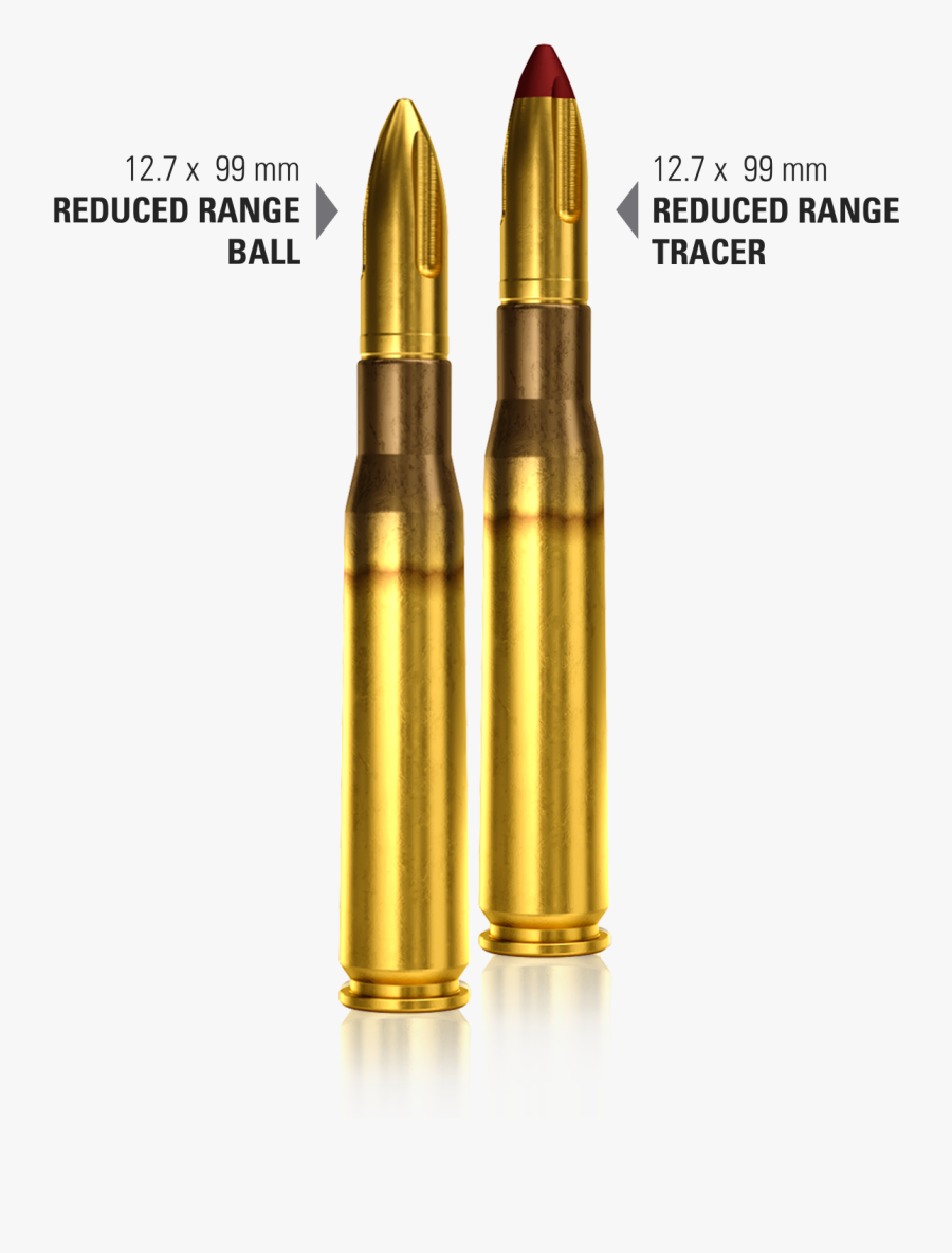 Reduced Range - Bullet - .50 Cal Reduced Range, Transparent Clipart