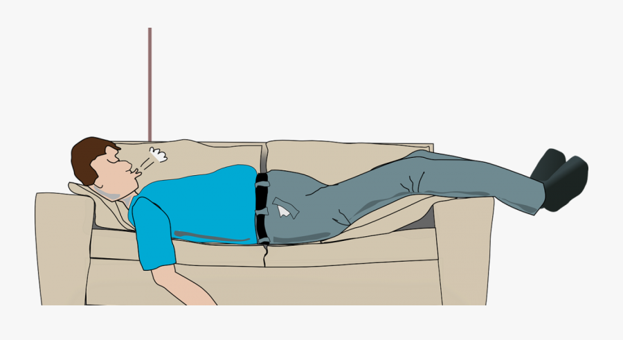 Man Sleeping Cartoon Transparent, Transparent Clipart