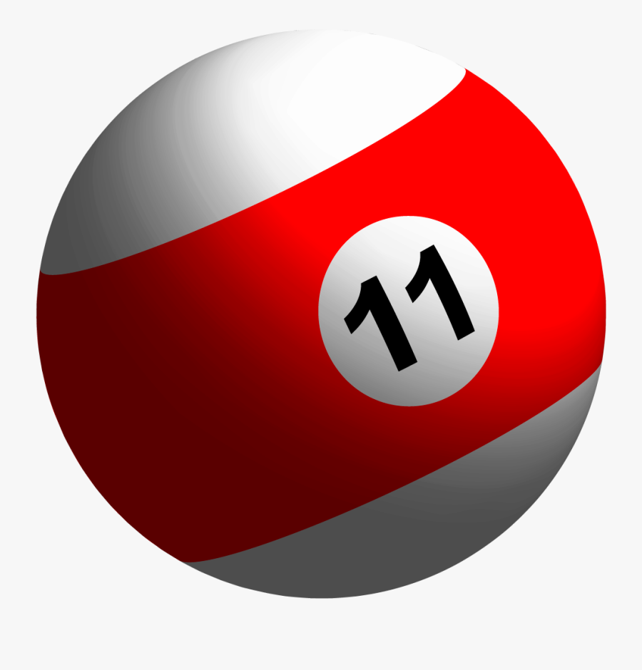 Pool Balls Pictures - Billiard Ball 11 Png, Transparent Clipart