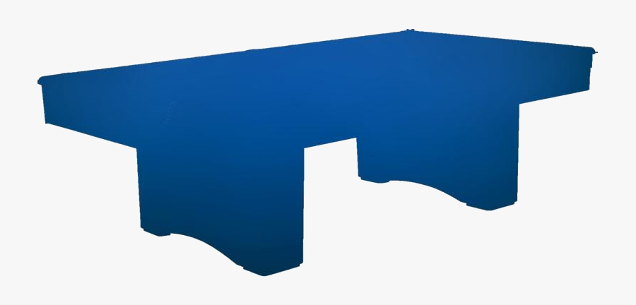 Transparent Billiards Table Silhouette - Coffee Table, Transparent Clipart
