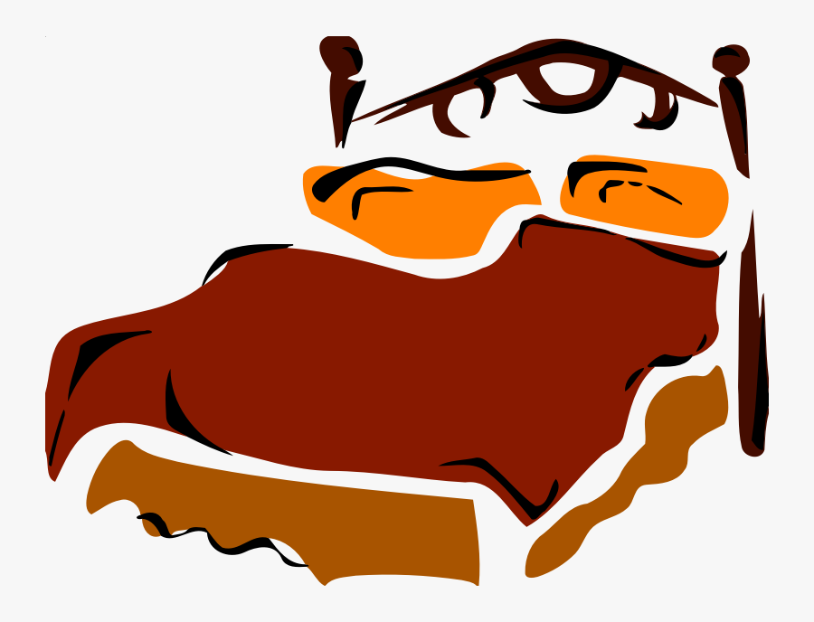 Clipart Bed 2 Colour 2 Microsoft Office Online Clip - Clip Art, Transparent Clipart