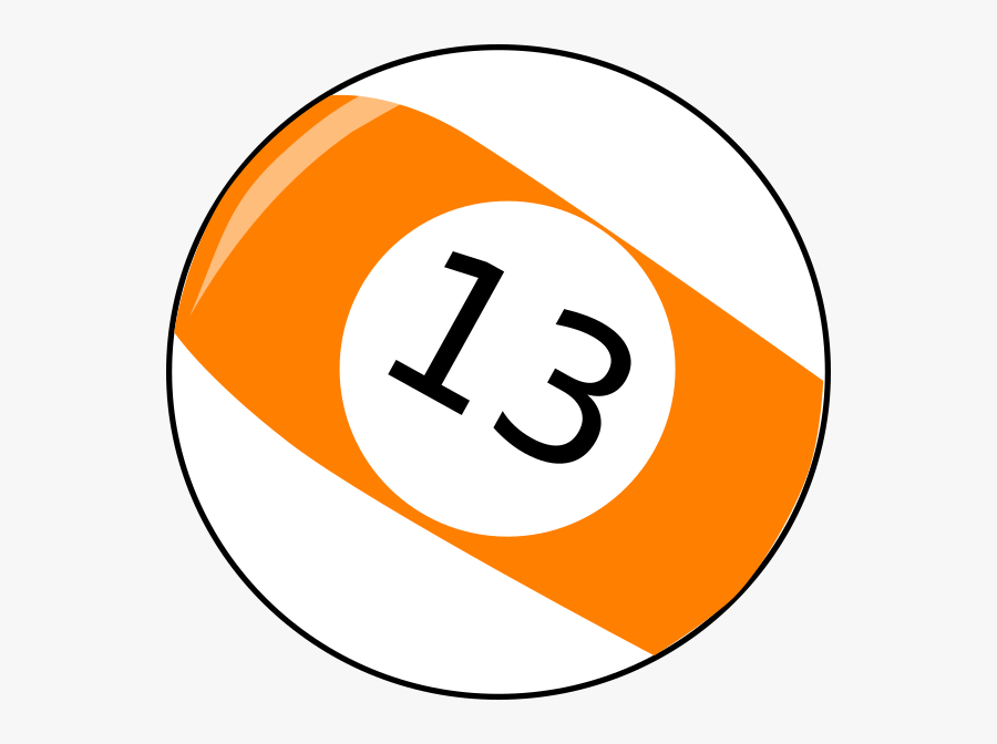 13 Billiard Ball Clipart, Transparent Clipart