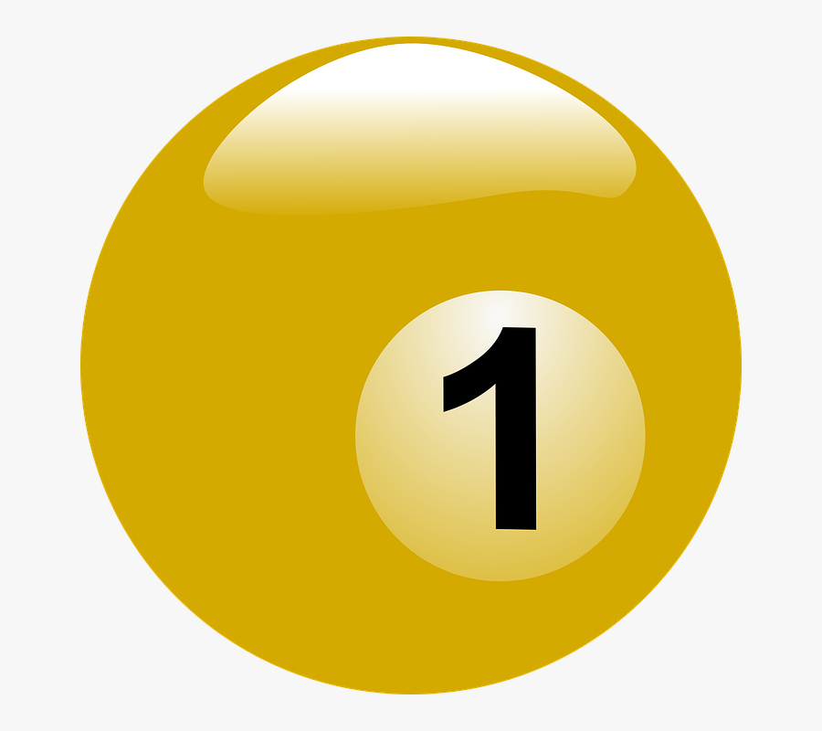 Billiard Ball Png - Bolas De Billar 1 Png, Transparent Clipart