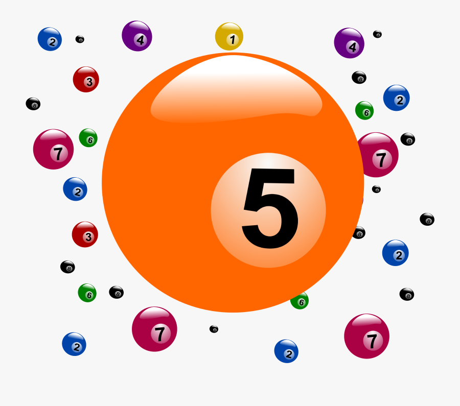 Billiard Png Clipart - Billiard Balls Numbers Png, Transparent Clipart