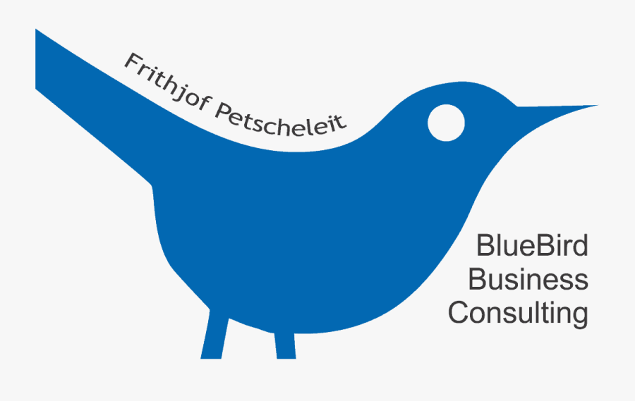 Bluebird Business Consulting Card, Transparent Clipart