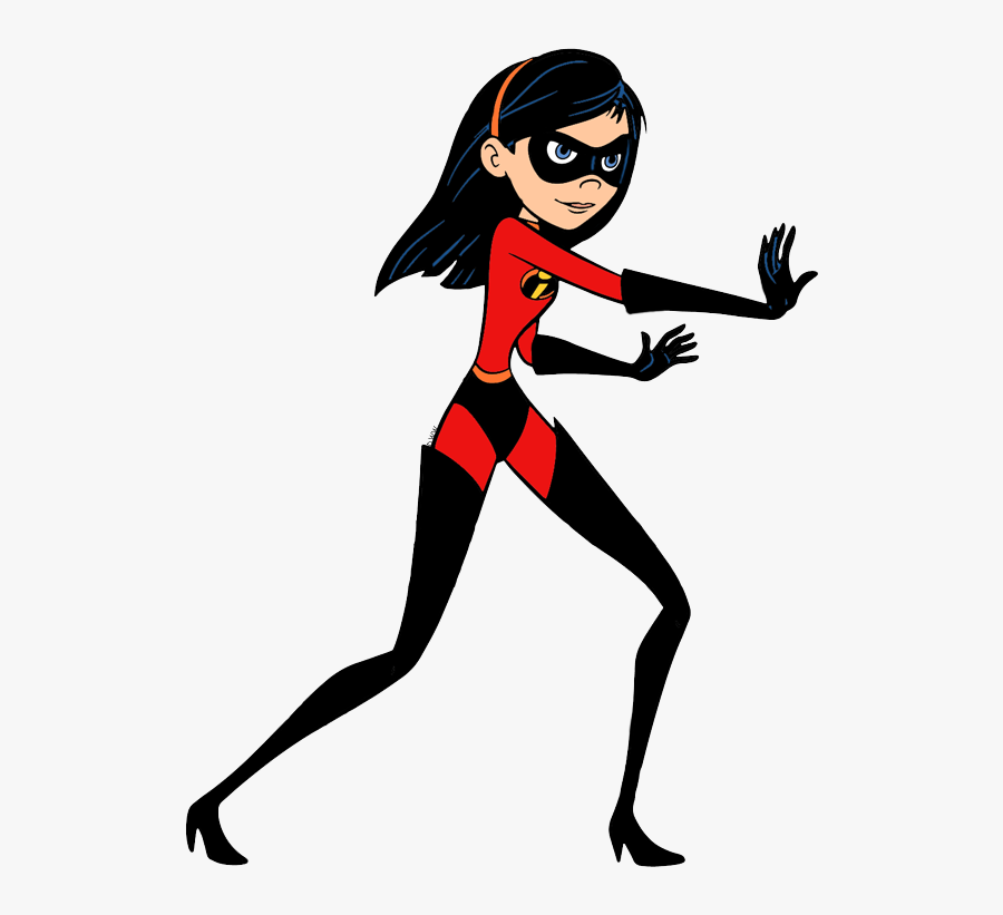 Violet The Incredibles Cartoon, Transparent Clipart