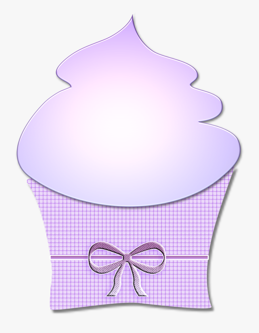 Purple Cupcake Clip Art - Lamp, Transparent Clipart