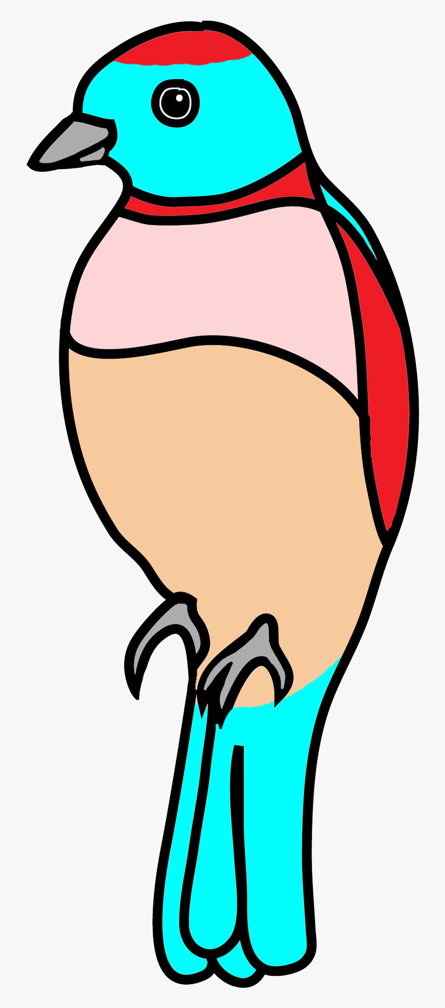 Bluebird Drawing, Transparent Clipart