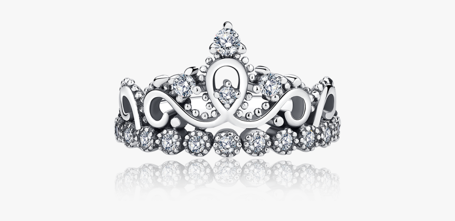 Silver Princess Crown Png, Transparent Clipart