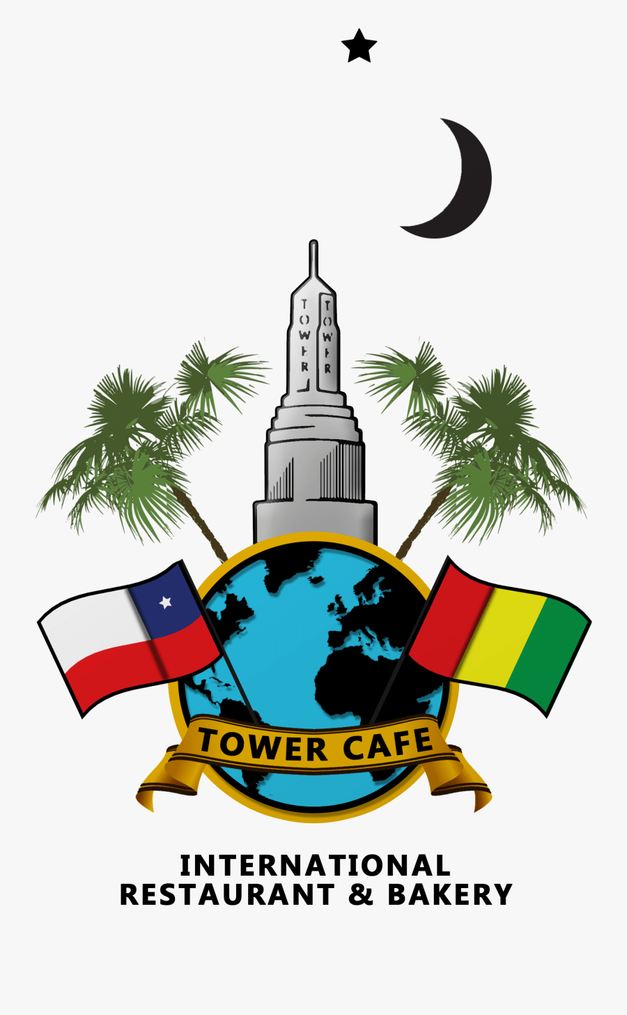 Tower Cafe Logo Sacramento, Transparent Clipart