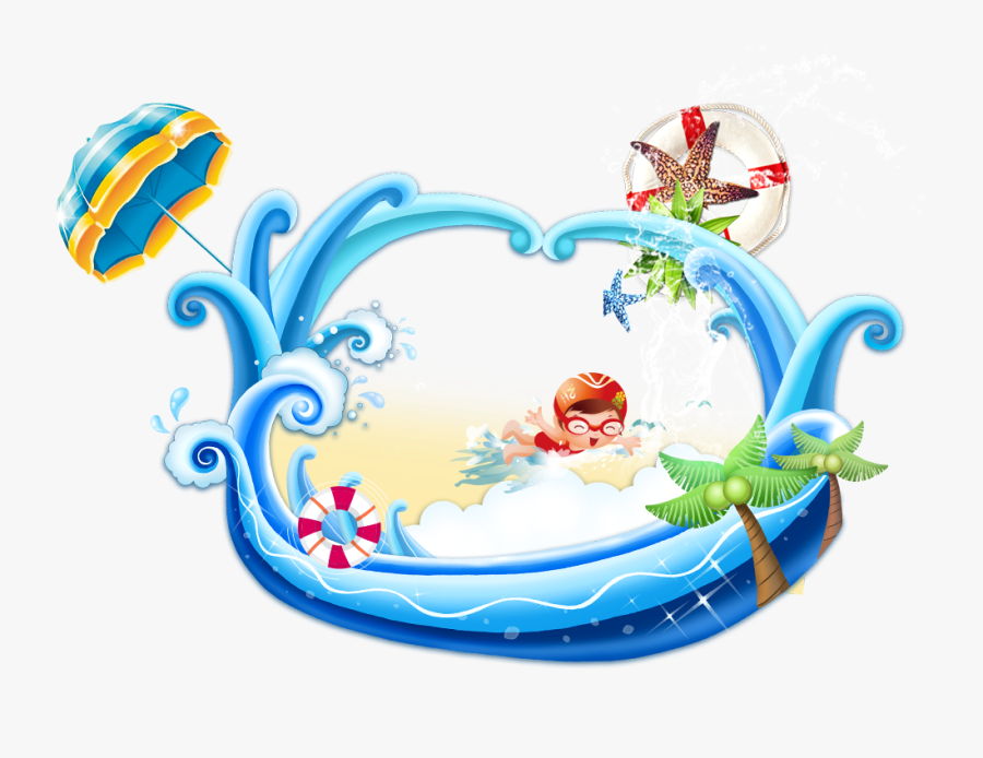 Park Download Clip Art - Cartoon Girl Swimming, Transparent Clipart