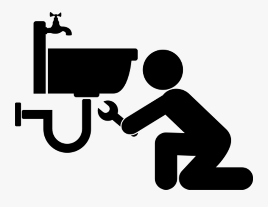 Banner Royalty Free Stock Ghiza Plumbing - Plumber Icon Logo, Transparent Clipart