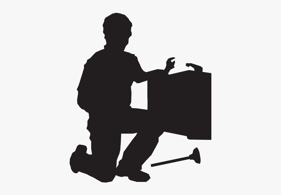Plumbing Clipart Monkey Wrench - Old Soldier Silhouette, Transparent Clipart