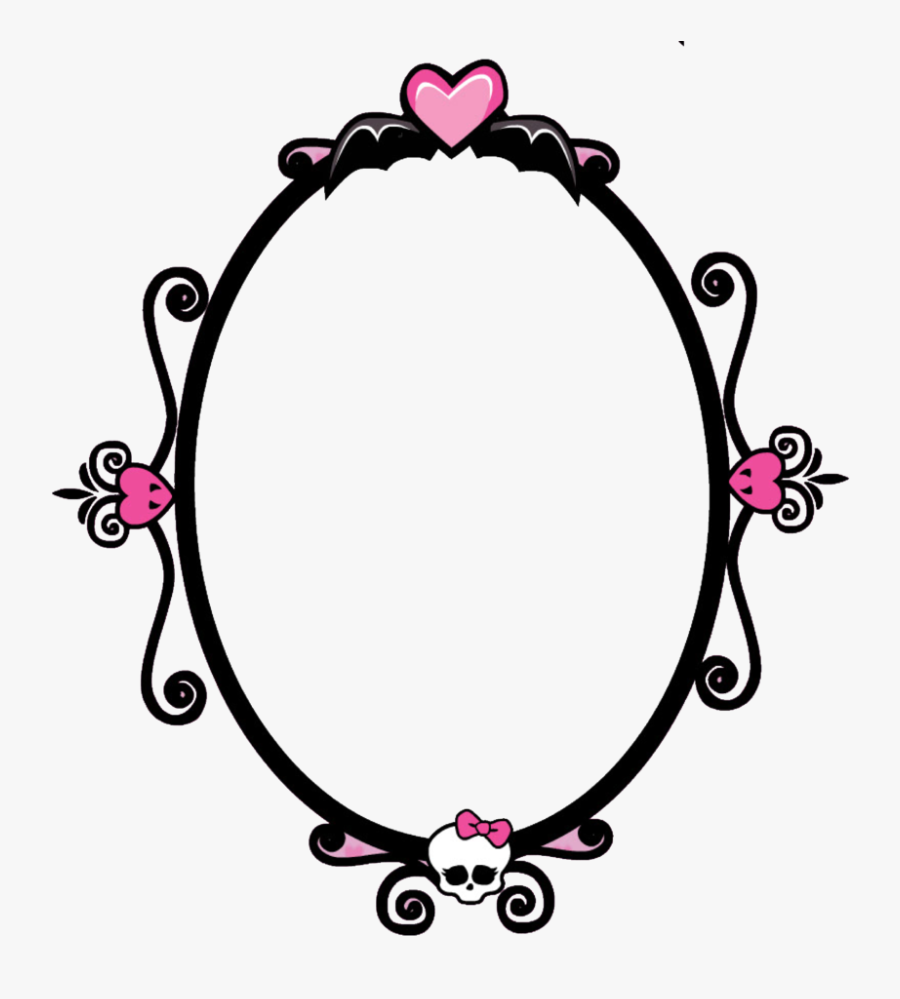 High - Clipart - Frame Monster High Png, Transparent Clipart