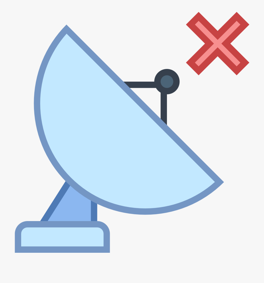 Gps Disconnected Icon - Gps No Signal Png, Transparent Clipart