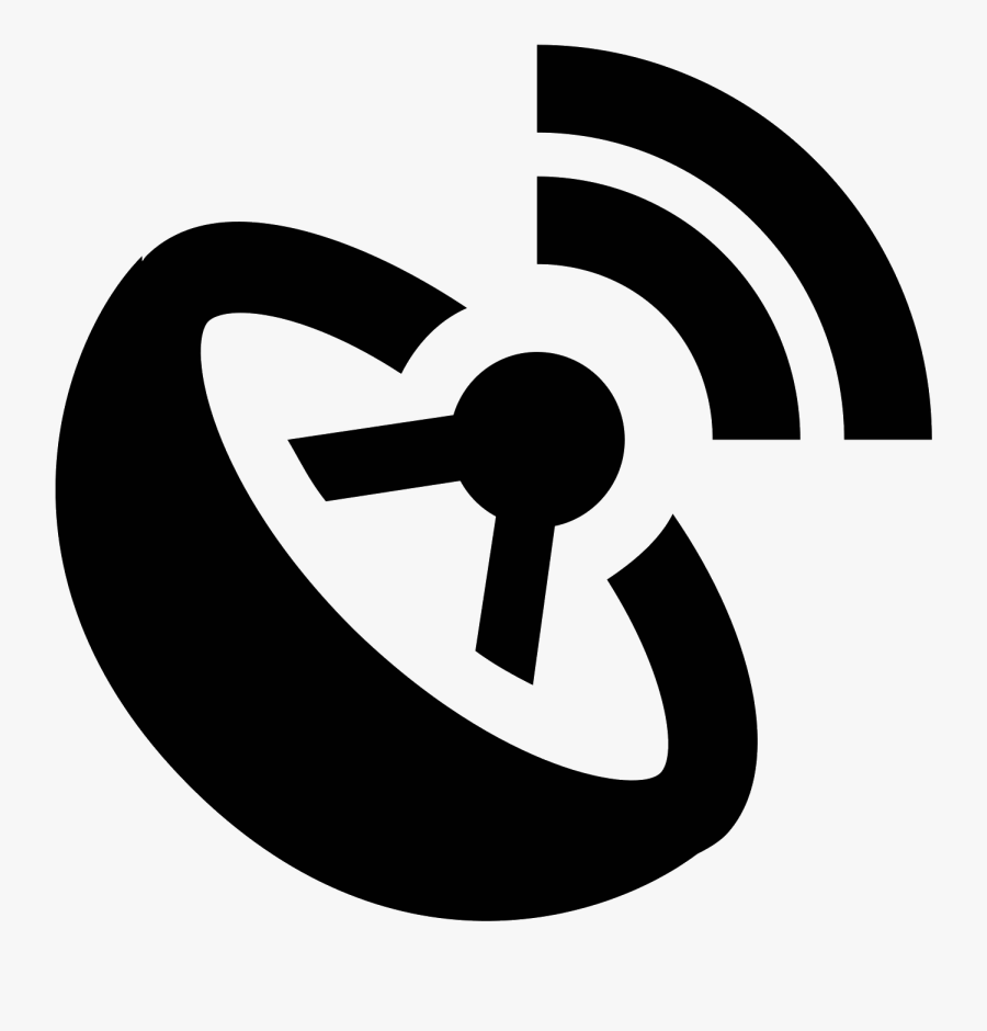 Gps Clipart Satellite Signal - Gps Receiver Symbol, Transparent Clipart