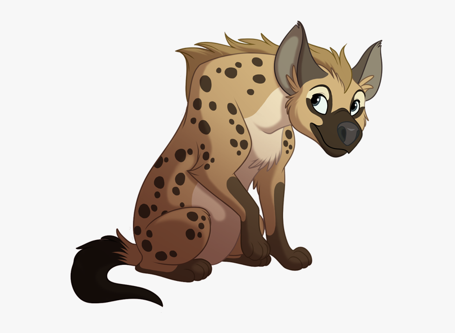Cartoon Hyena, Transparent Clipart