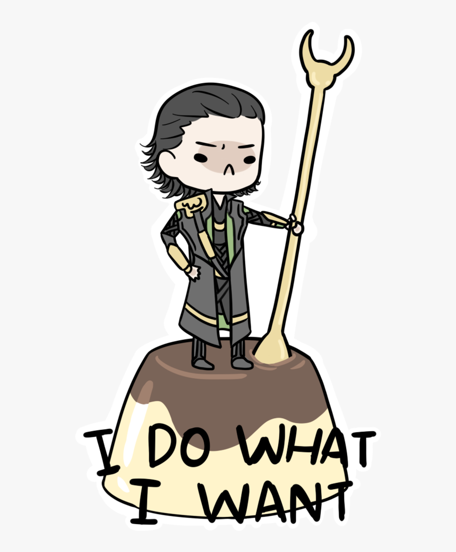 I Do What I Want By Velvetcat09 - Fan Art Loki, Transparent Clipart