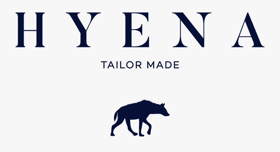 Hyena Tailor Made - Silhouette, Transparent Clipart