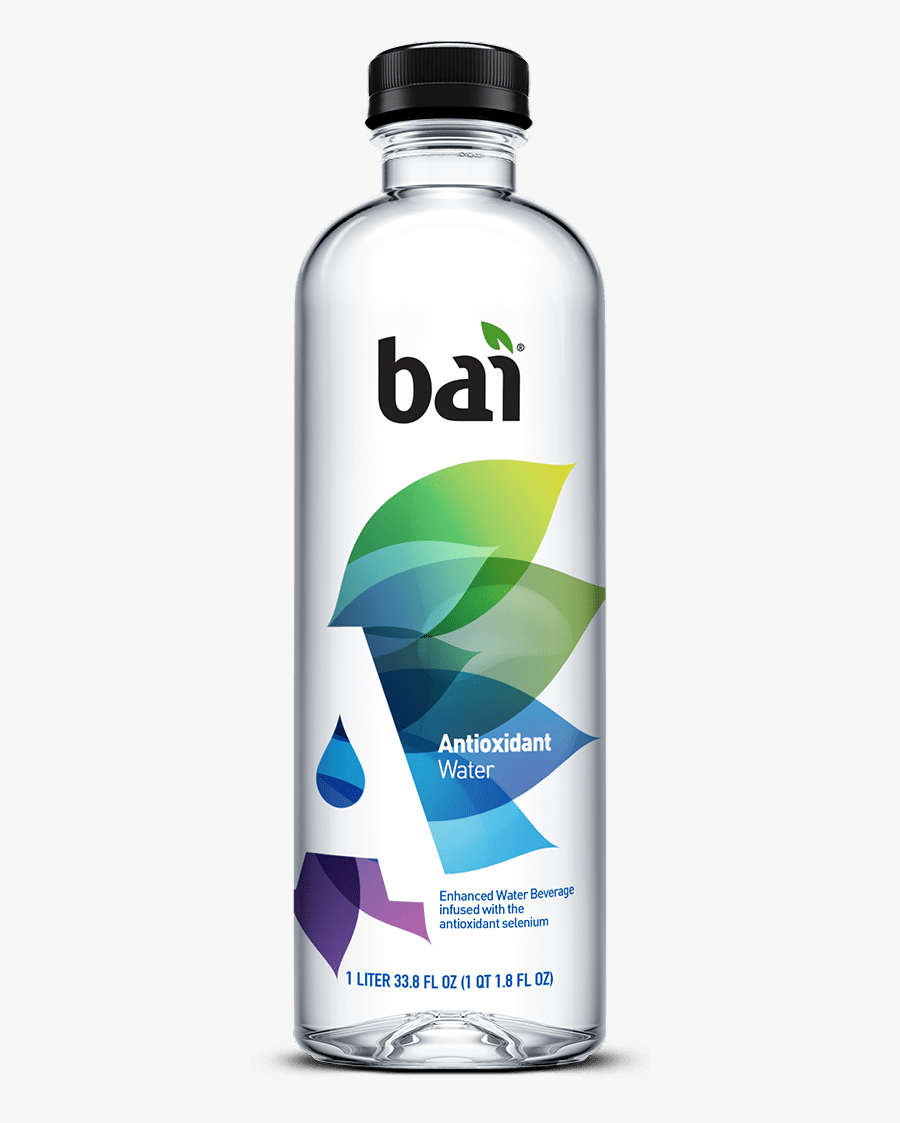 Coconut Tea Drink Water Brands Bai Clipart - Bai Water, Transparent Clipart