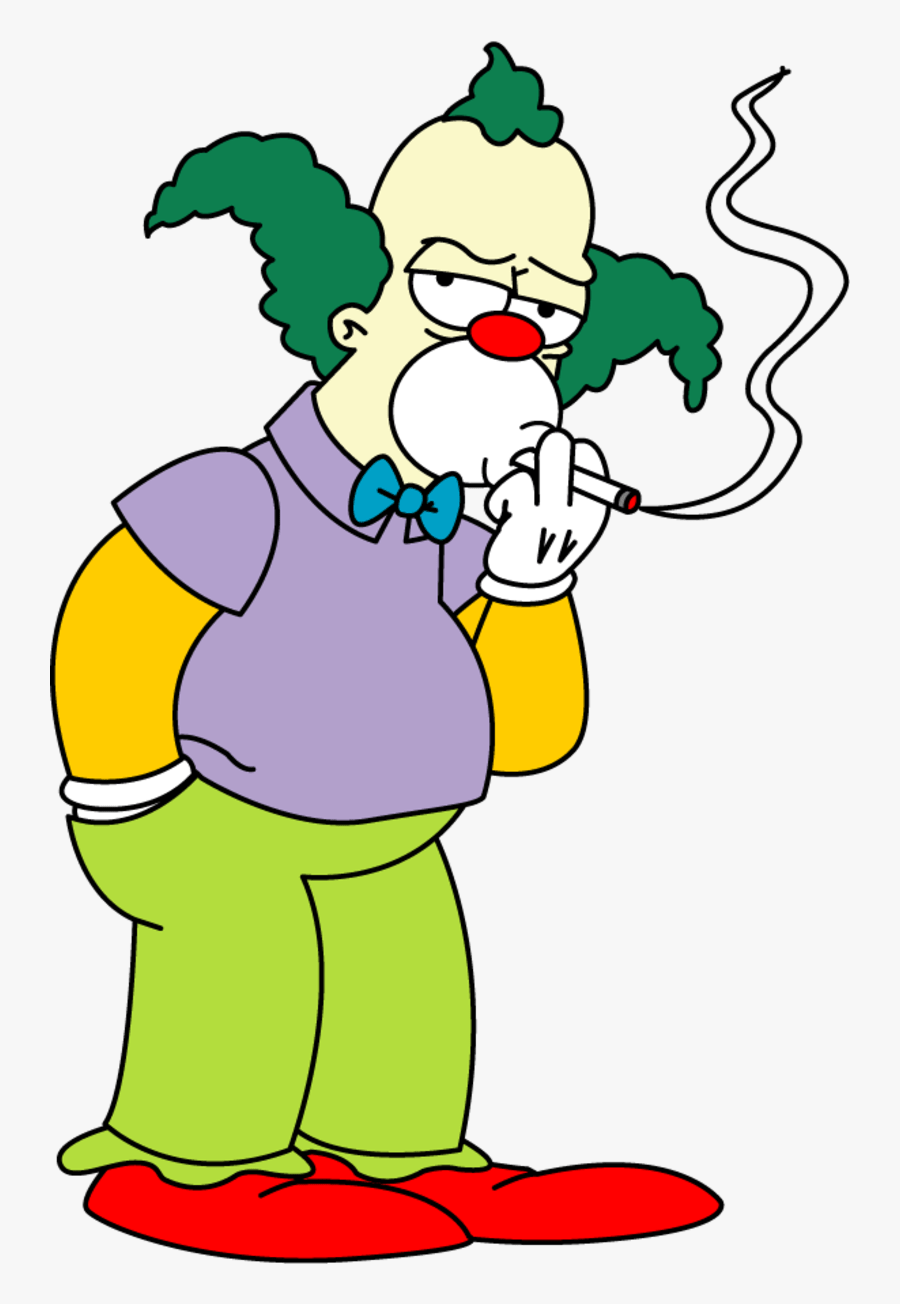 Krusty The Clown High , Transparent Cartoons - Krusty The Clown, Transparent Clipart