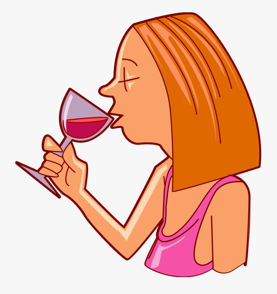 Drink Clipart Sip - Clipart Drink Wine, Transparent Clipart