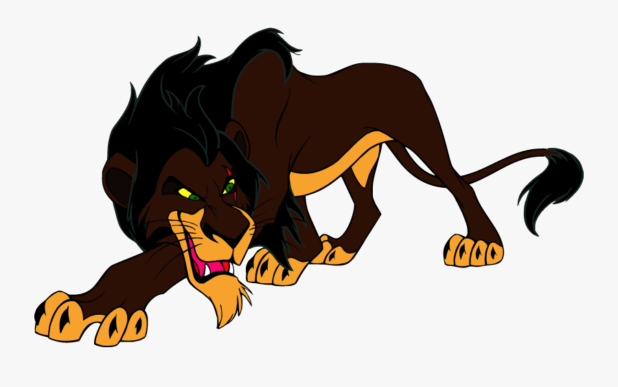 Hyena Clipart Scar - Lion King Scar Clipart, Transparent Clipart