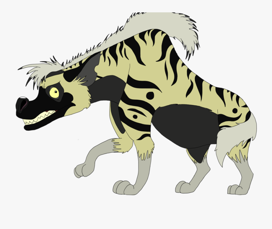 Tabaqui The Jungle Book Striped Hyena Drawing - Tabaqui Jungle Book Png, Transparent Clipart