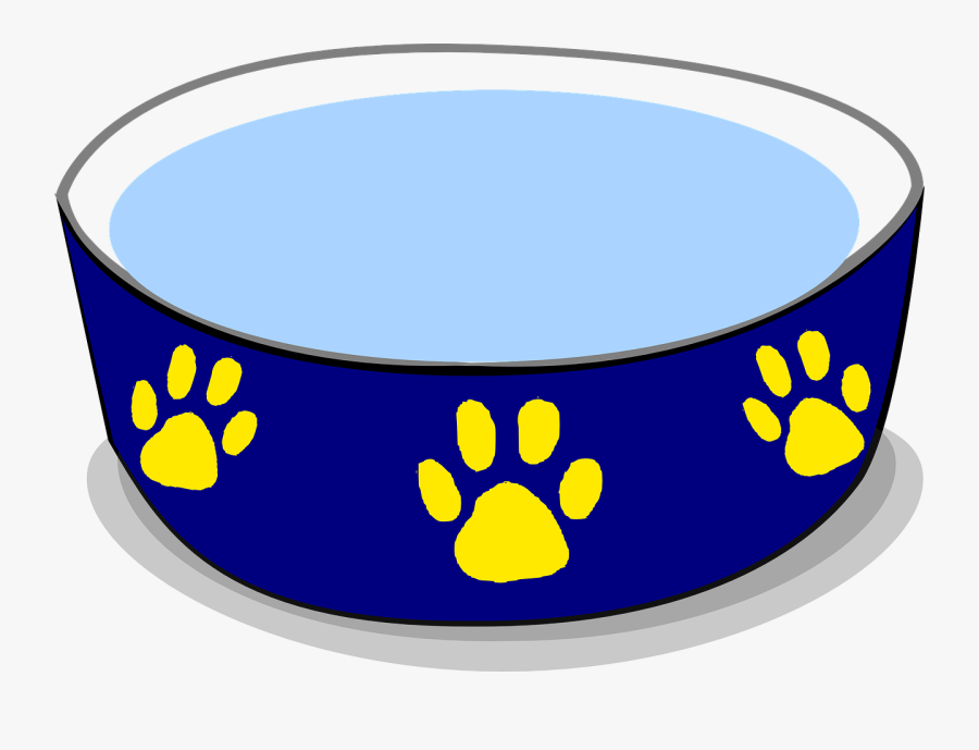 Dog Water Bowl Clipart, Transparent Clipart