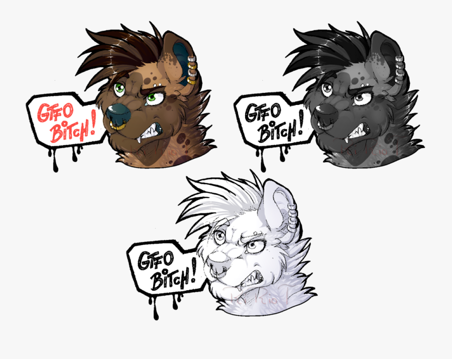 Transparent Pulley Clipart - Hyena Furry Base, Transparent Clipart