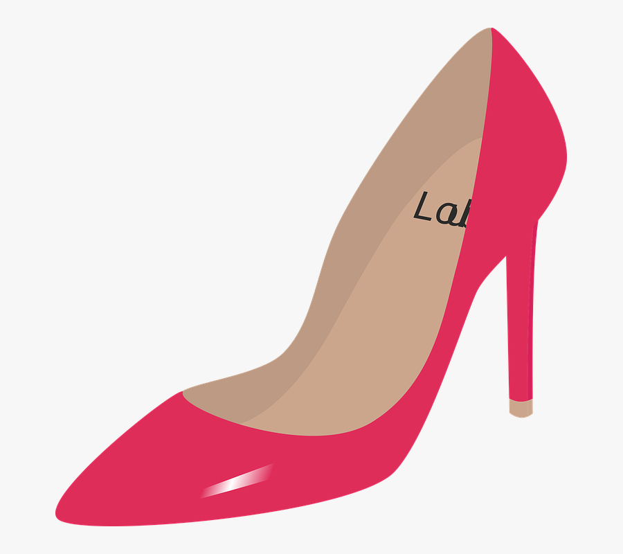 Transparent High Heel Shoes Clipart - Sandalia Rosa Em Png, Transparent Clipart