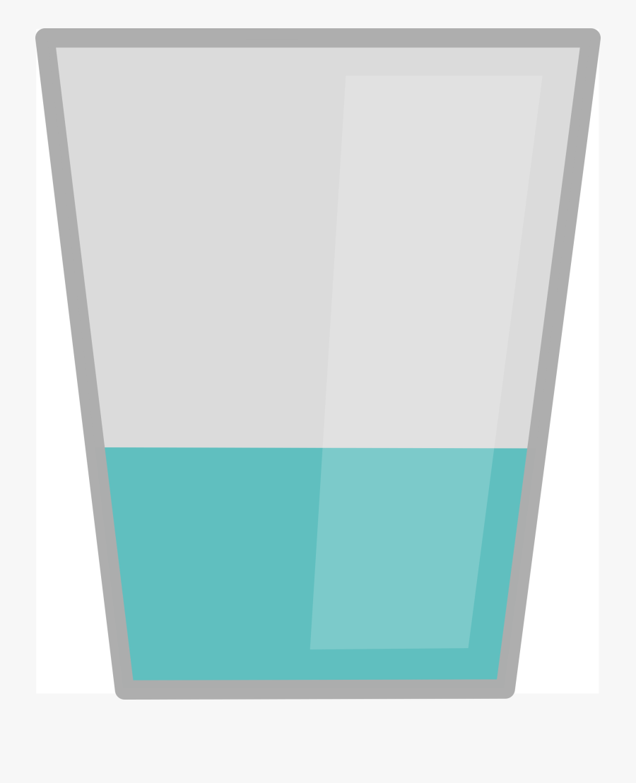 Transparent Background Water Glass Clipart, Transparent Clipart