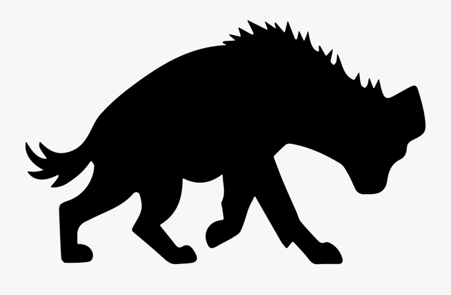 Lion King Hyena Silhouette, Transparent Clipart