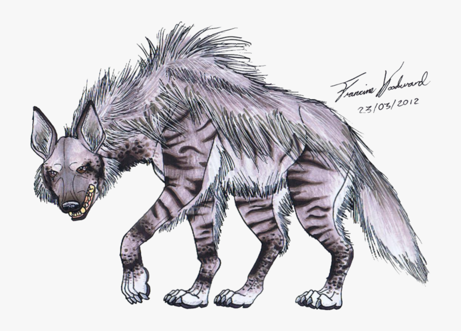 31472 - Drawing Hyena, Transparent Clipart
