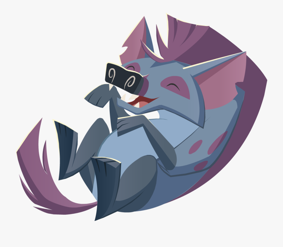 Animal Jam Laughing Hyena, Transparent Clipart