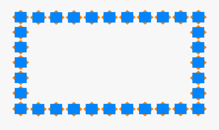 Border Shapes Frames Clipart - Roza Kin Se Toota Hai, Transparent Clipart