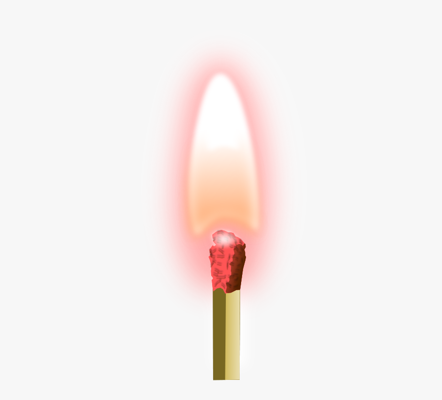 Match Burning - Light, Transparent Clipart
