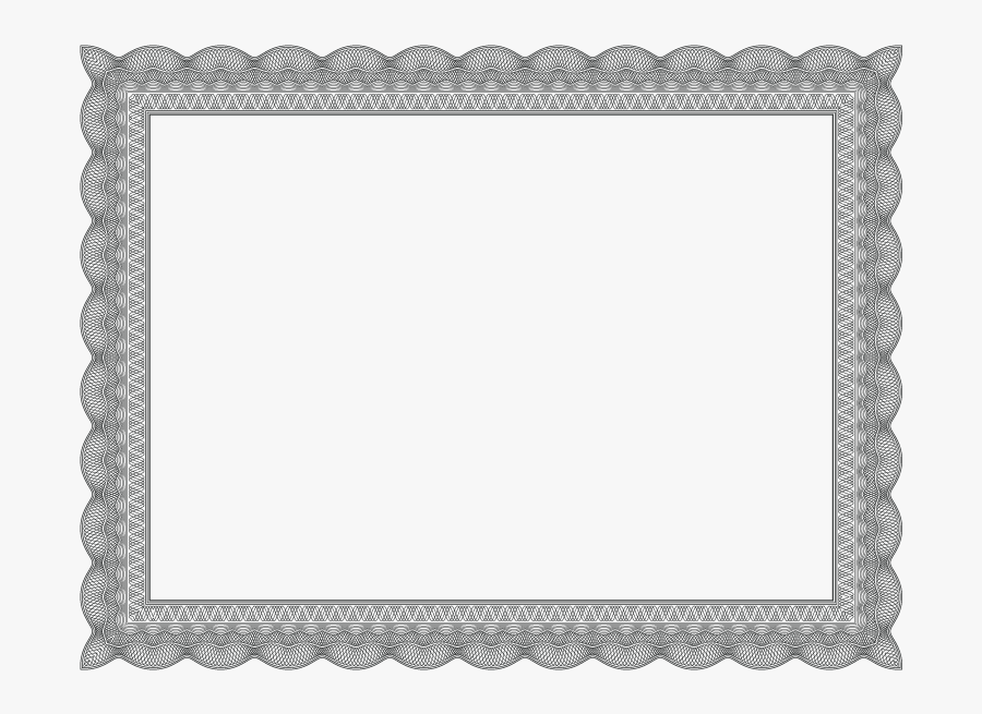 Certificate Borders Png - Transparent Certificate Border, Transparent Clipart