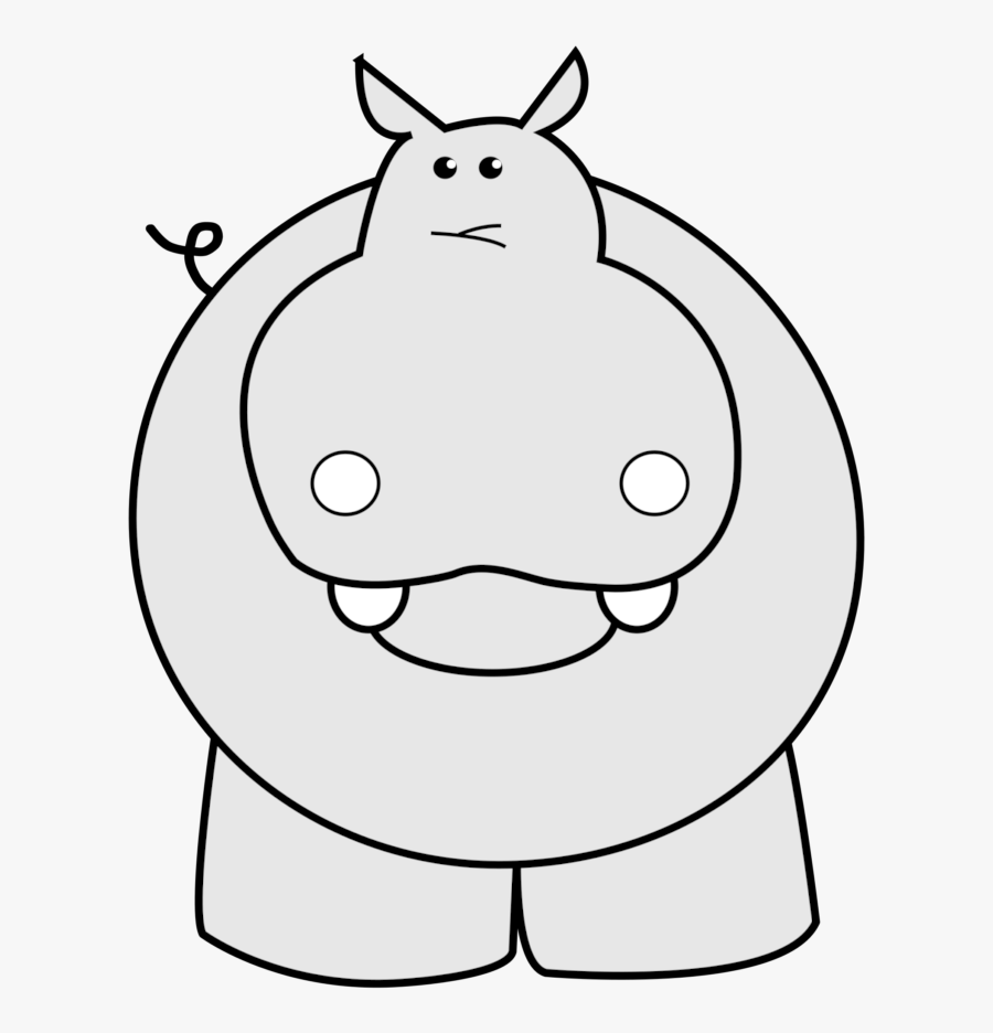 Mr Hippo Fnaf Coloring - Cartoon, Transparent Clipart
