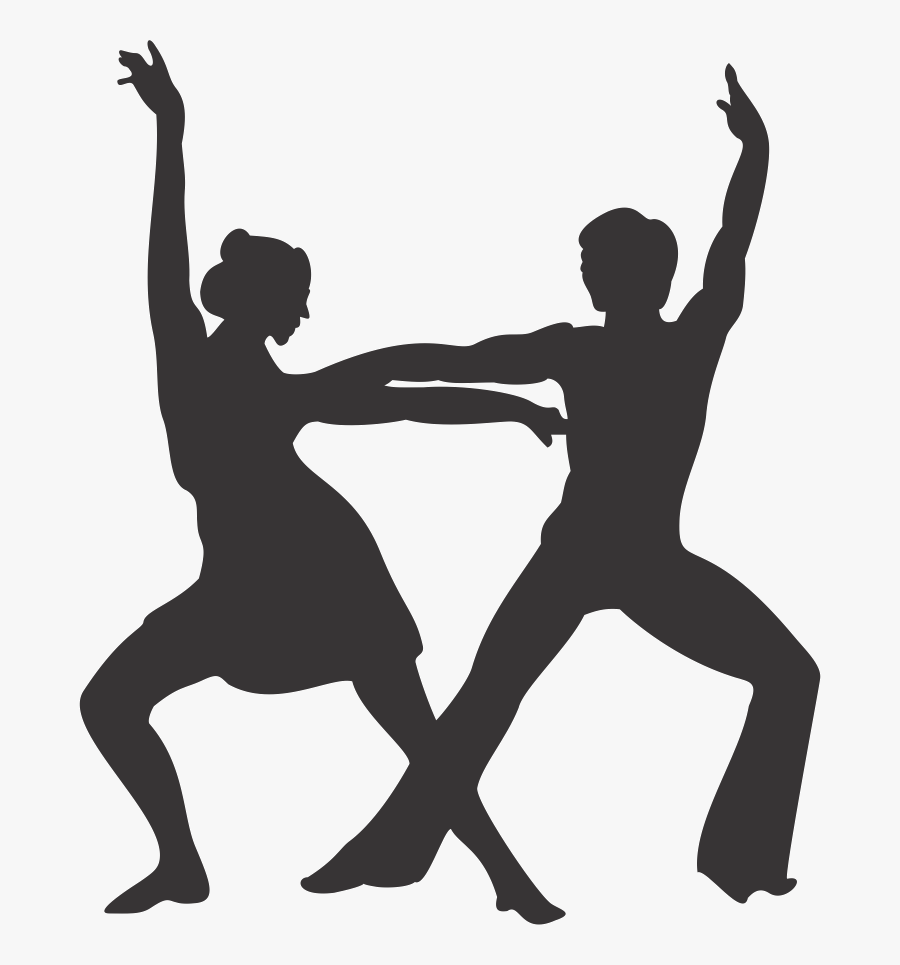 Disco Dancer Silhouette Gif - Dance Background Silhouette Transparent, Transparent Clipart