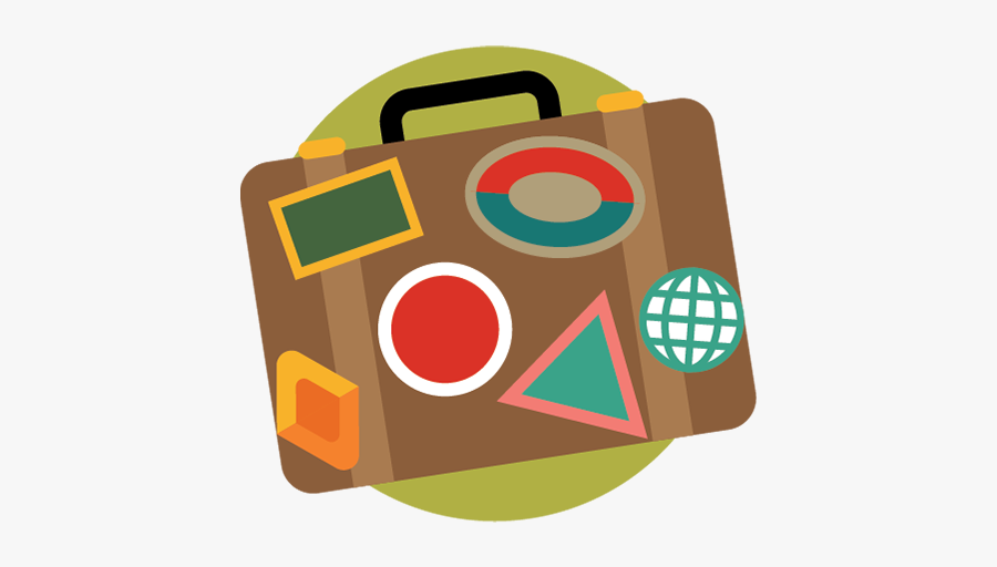 Suitcase - Illustration, Transparent Clipart