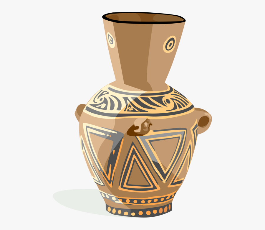Pottery Clipart Urn - Earthenware, Transparent Clipart