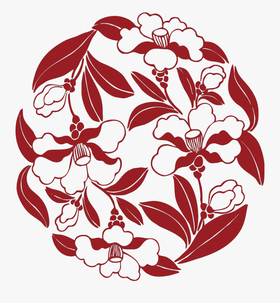 Blue And White Motif - 青花瓷 花紋, Transparent Clipart