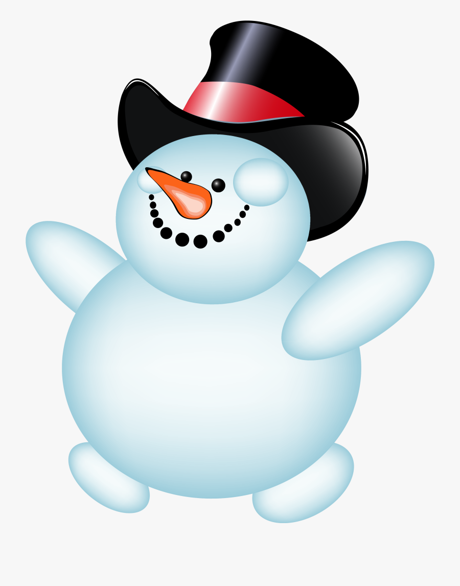 Snowman, Transparent Clipart