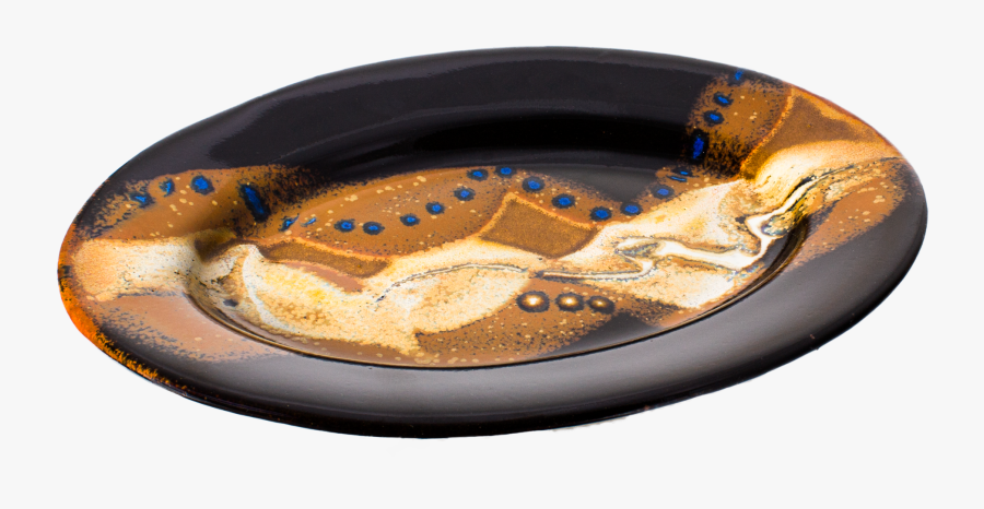 Dish Clipart Oval Plate - Ceramic, Transparent Clipart